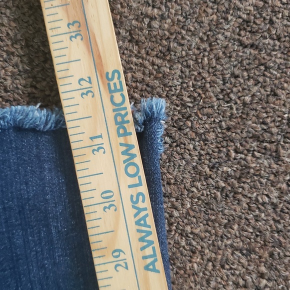 Articles of Society Faith Flare Raw Hem Women's Blue Jeans - Picture 11 of 12